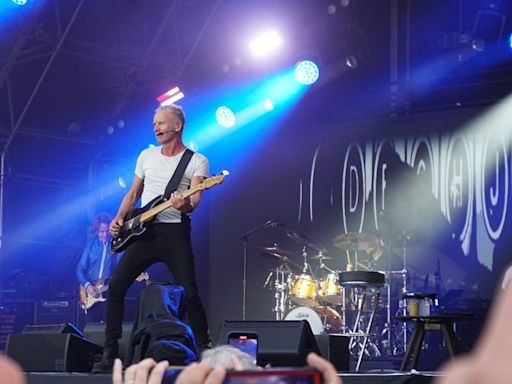 Sting brings on the night at Plymouth Summer Sessions