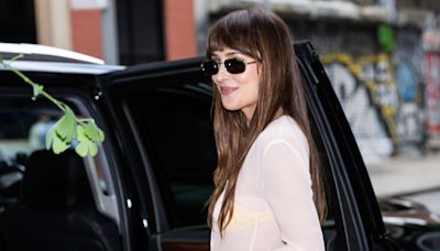 Dakota Johnson makes the sheer trend work for summer