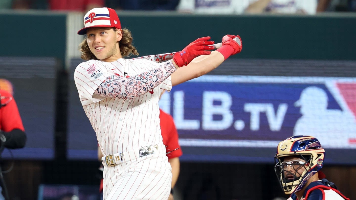 Even Alec Bohm's Home Run Derby Water Bottle Had a Philadelphia Accent