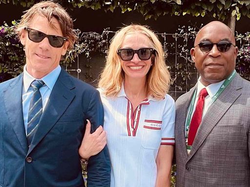 Julia Roberts Steps Out in Style with Husband Danny Moder for Wimbledon: 'An Incredible Day'