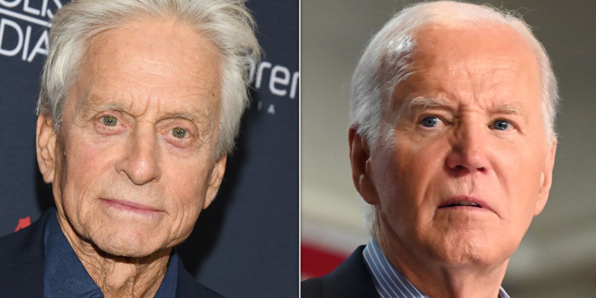 Michael Douglas Is 'Deeply Concerned' About Biden Staying In 2024 Race