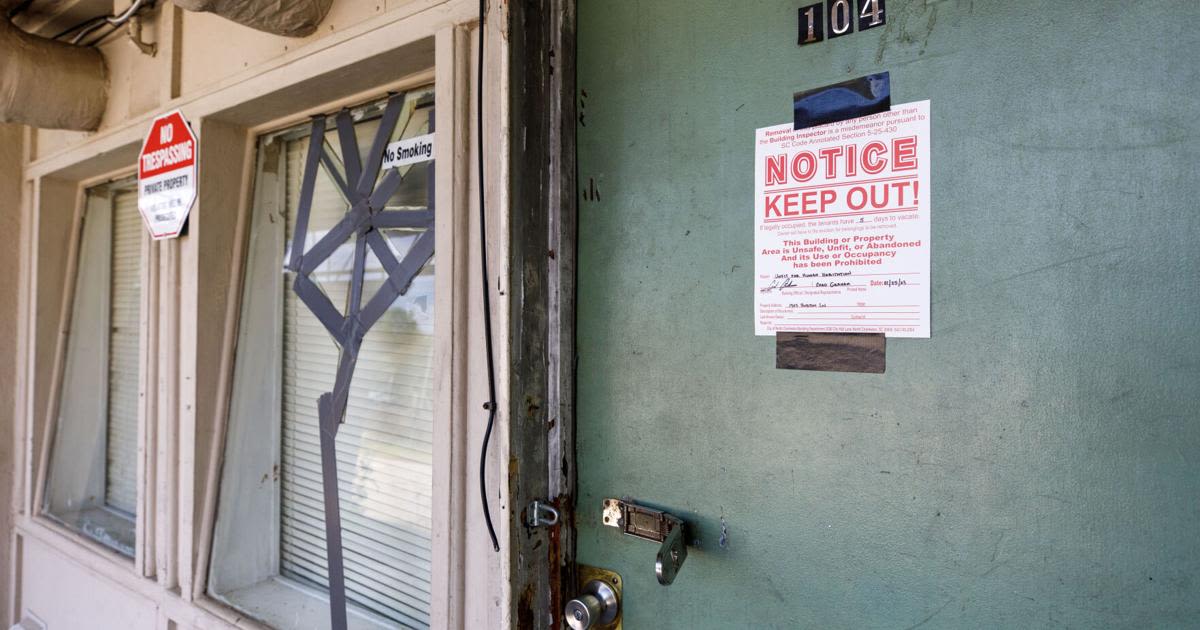 South Carolina is an eviction hotspot. These counties have the highest rates, data shows.