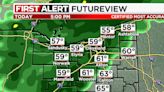 Northeast Ohio Weather: Rain and storms later today; cold blast tomorrow