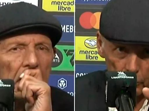 La furia de Miguel Ángel Russo con un periodista tras la derrota de Rosario Central ante Atlético Mineiro: “No quiero hablar más”