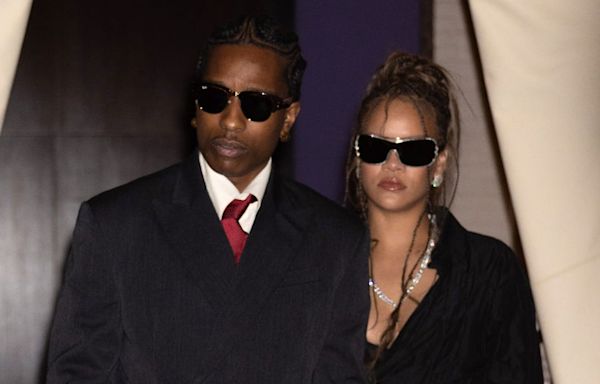 Rihanna and A$AP Rocky Are the Coolest Couple in Baggy All-Black Looks