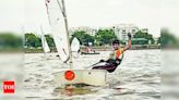 Telangana Sailor Govardhan Pallara Claims Top Spot at Monsoon Regatta | Hyderabad News - Times of India