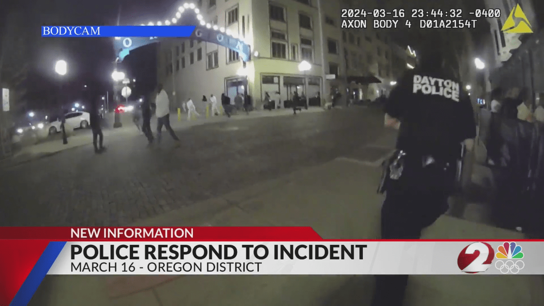 Bodycam footage gives look into Oregon District shooting incidents