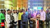 Labourers stuck in Cameroon return home | Ranchi News - Times of India