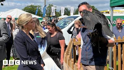 Duchess of Edinburgh makes royal visit to South of England Show