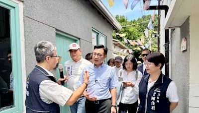 江啟臣會勘清眷三期推動進度國防部同意提升營運分潤