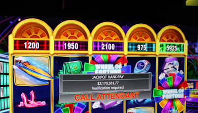 Visitor turns $3 bet into over $2.1 million jackpot at Las Vegas casino