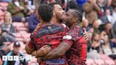 Super League: Leigh Leopards 20-16 Huddersfield Giants - Hosts reignite play-off hopes