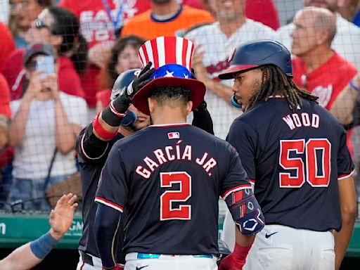 Wood drives in go-ahead run, Garcia homers twice in the Nationals' 7-5 victory over the Mets