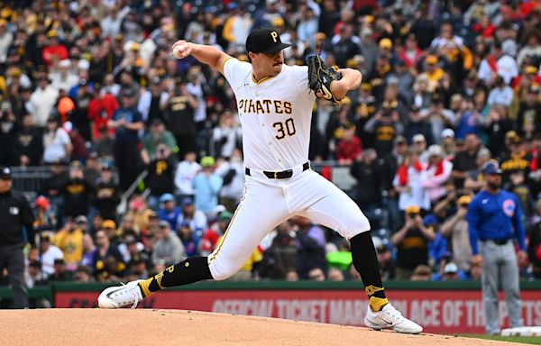 Pirates' Paul Skenes strikes out 7 Cubs over 4 innings in MLB debut