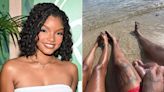 Halle Bailey Shares Cute Snaps with Son Halo from Family Trip to St. Lucia: ‘We Love You Forever’