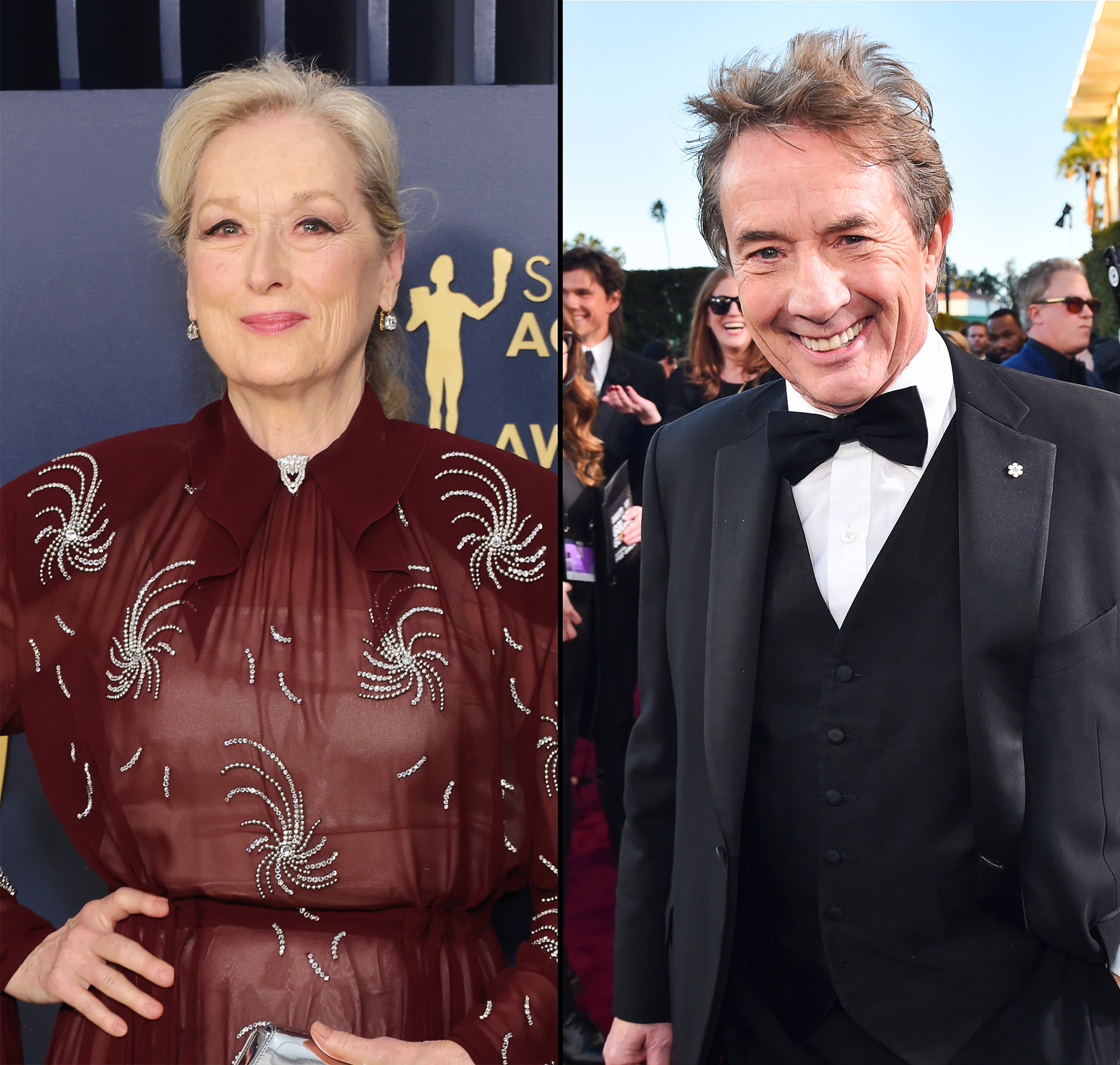 Meryl Streep and Martin Short’s Friendship Through the Years: Broadway Outings to ‘Only Murders in the Building’ Costars