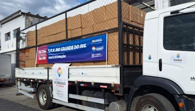 Fundo Social de Diadema envia mais três caminhões com doações para o RS