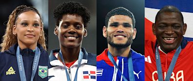 These Latino athletes took home the gold medals at the Paris Olympics