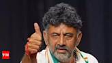 Karnataka deputy CM Shivakumar kickstarts Congress agitation against BJP | India News - Times of India