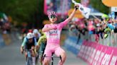 Giro leader Tadej Pogacar wins his third stage in the first week