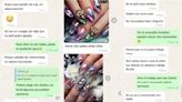 "No querés trabajar": pidió un modelo de uñas creadas por la IA, la manicura le dijo que no y su reacción fue viral