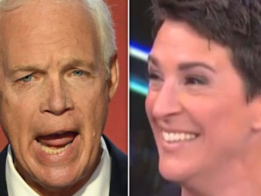 Sen. Ron Johnson’s RNC Speech Gaffe Stuns Rachel Maddow: ‘Cannot Believe This Is Real’