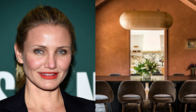 Cameron Diaz’s Dining Room Features a Centuries-Old Paint Technique in a Trending Color