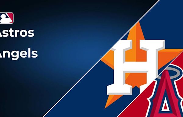 How to Watch the Astros vs. Angels Game: Streaming & TV Channel Info for Sept. 15