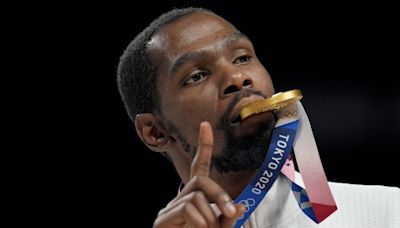Durant returns to practice with US basketball team, 1 week before Paris Olympics