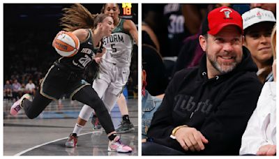 WNBA Star Sabrina Ionescu Wears Custom Nikes Designed by Jason Sudeikis — and You Can Buy a Pair