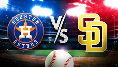 Astros vs. Padres prediction, odds, pick - 9/17/2024