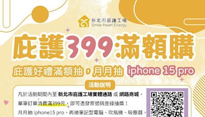 庇護工場母親節優惠開跑 滿額抽iPhone 15 pro等大獎 | 蕃新聞