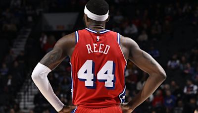 Pistons claim ex-Sixers center Reed of waivers