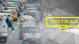 Pico y Placa: qué carros descansan en Cali este lunes 6 de mayo