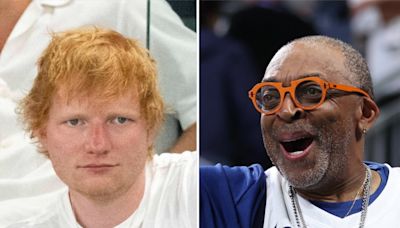 Ed Sheeran bis Spike Lee: Diese Stars jubeln von der Olympia-Tribüne