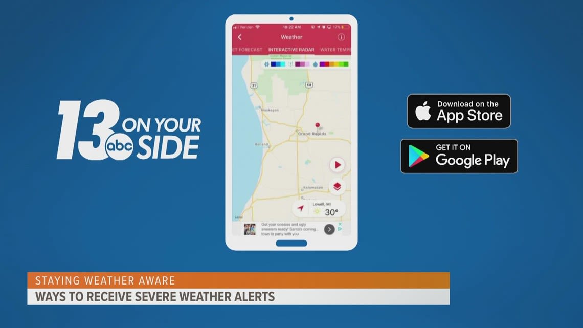 How to get severe weather alerts on your phone