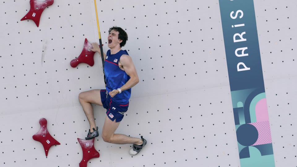 American teenager Sam Watson sets world record in speed climbing, the fastest sport at the Paris Olympics