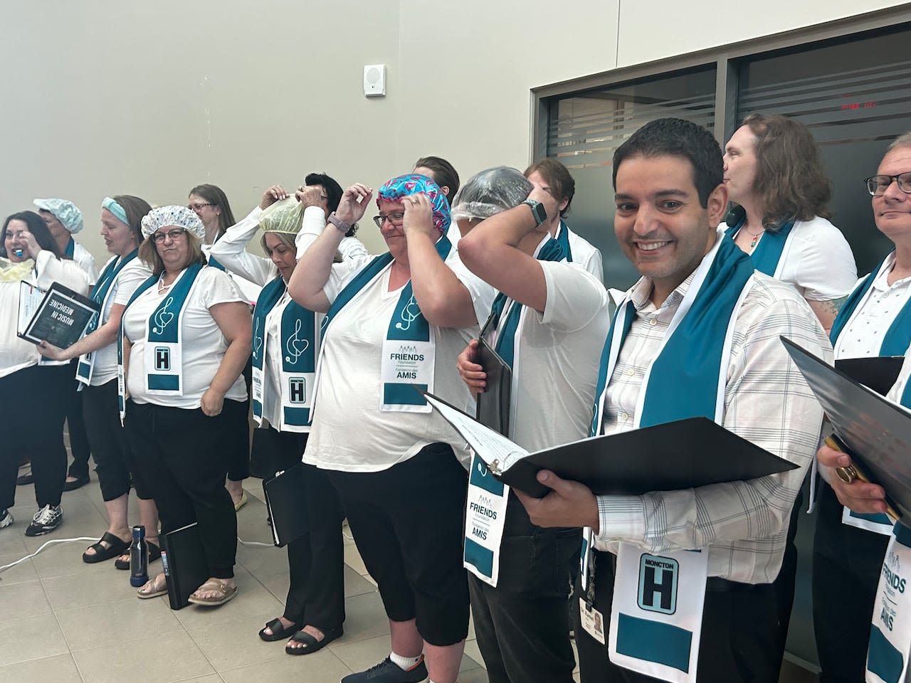 Trading scrubs for songbooks. Moncton health-care workers form hospital choir