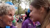 Moment oldest and youngest London Marathon runners meet on finish line, separated by 63-year age gap