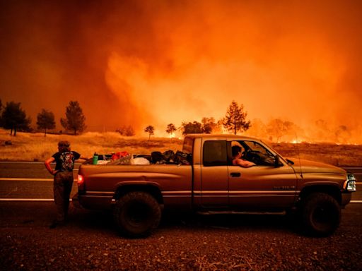 Evacuations, destruction as California's largest fire of year rages