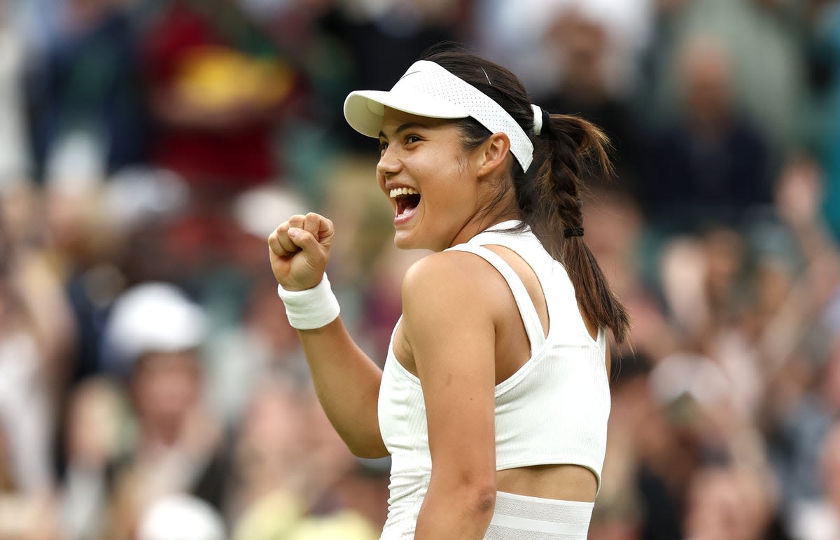 Wimbledon 2024: Emma Raducanu the court jester as she enjoys 'fun' win over Elise Mertens