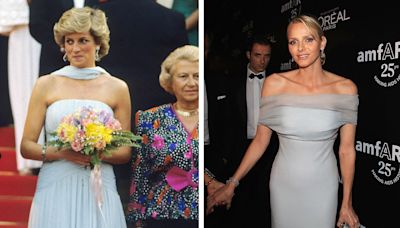 Princess Diana’s Iconic 1987 Cannes Dress Got an Updated Twist by Princess Charlene Years Later: The Royals Who Ruled Cannes Film...