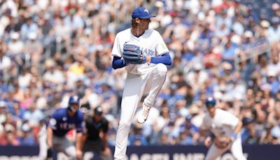 Gausman leads Toronto to win over Rangers as Blue Jays trade Jansen