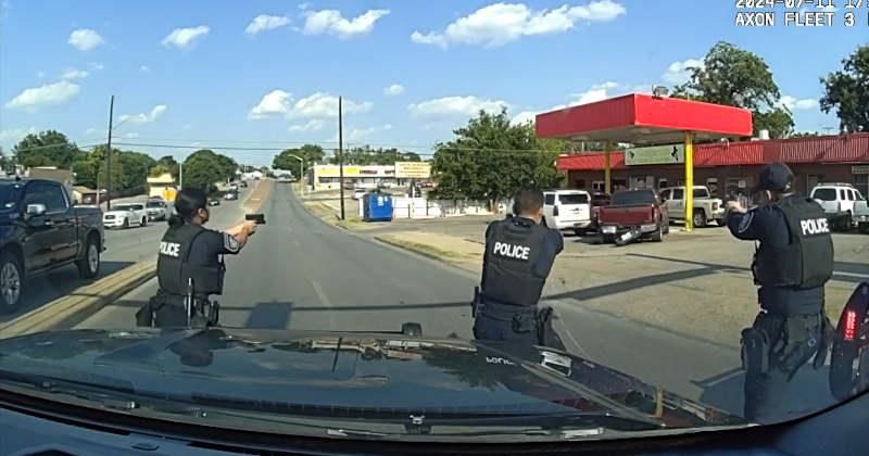 Fort Worth police release video after officers shoot armed carjacking suspect