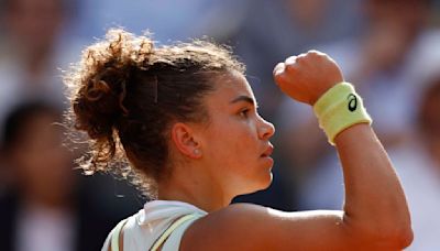 Jasmine Paolini surprises herself by reaching her first Grand Slam final at the French Open