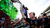 "Muy orgulloso de ser campeón", celebra Sergio 'Checo' Pérez