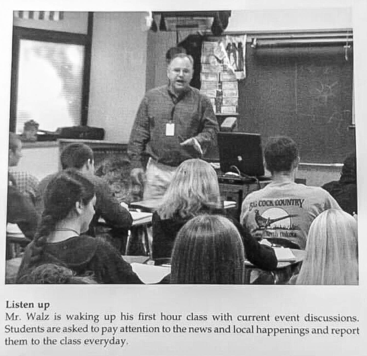 Tim Walz was named 'most inspiring teacher' — and other memories from former students