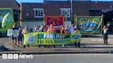 Somerset bus drivers strike demanding 'fairer wages'