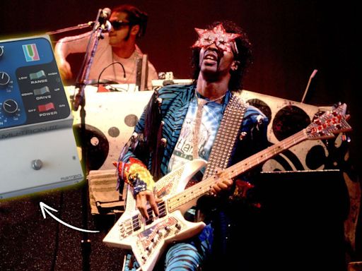 Bootsy Collins piled on the effects on Parliament’s P-Funk (Wants to Get Funked Up)