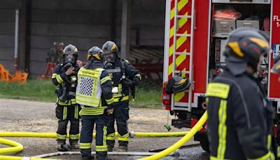 Landkreis Hildburghausen Feuer in Agrarbetrieb ausgebrochen